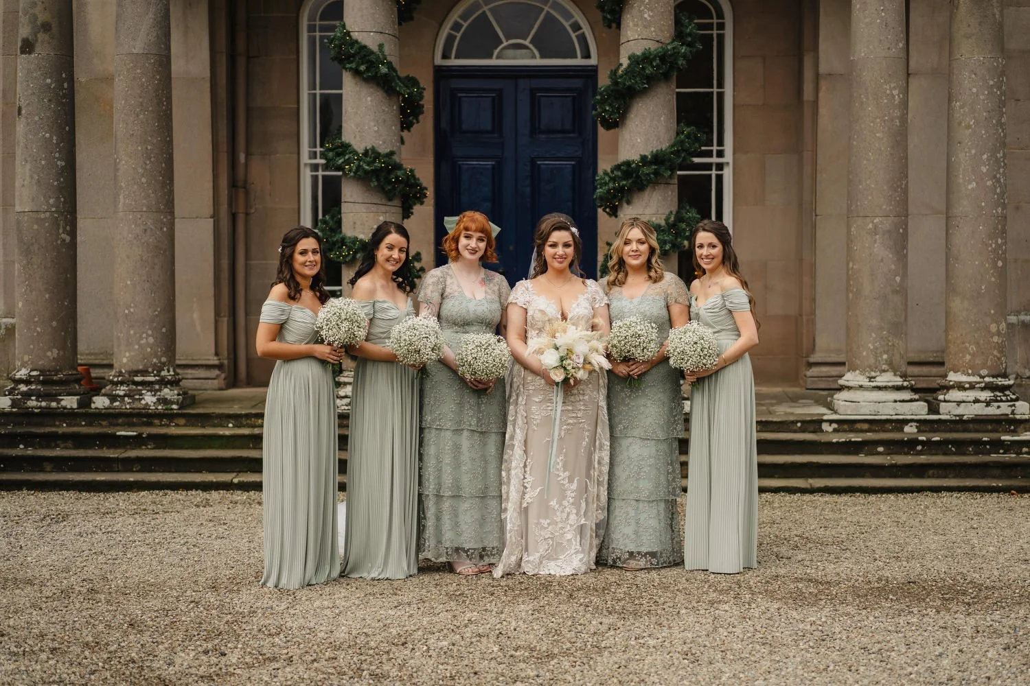  Drenagh Estate wedding photos. Drenagh Estate Winter wedding photos 