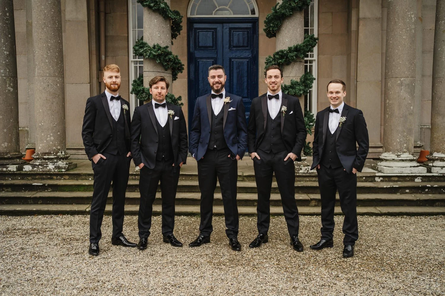  Drenagh Estate wedding photos. Drenagh Estate Winter wedding photos 