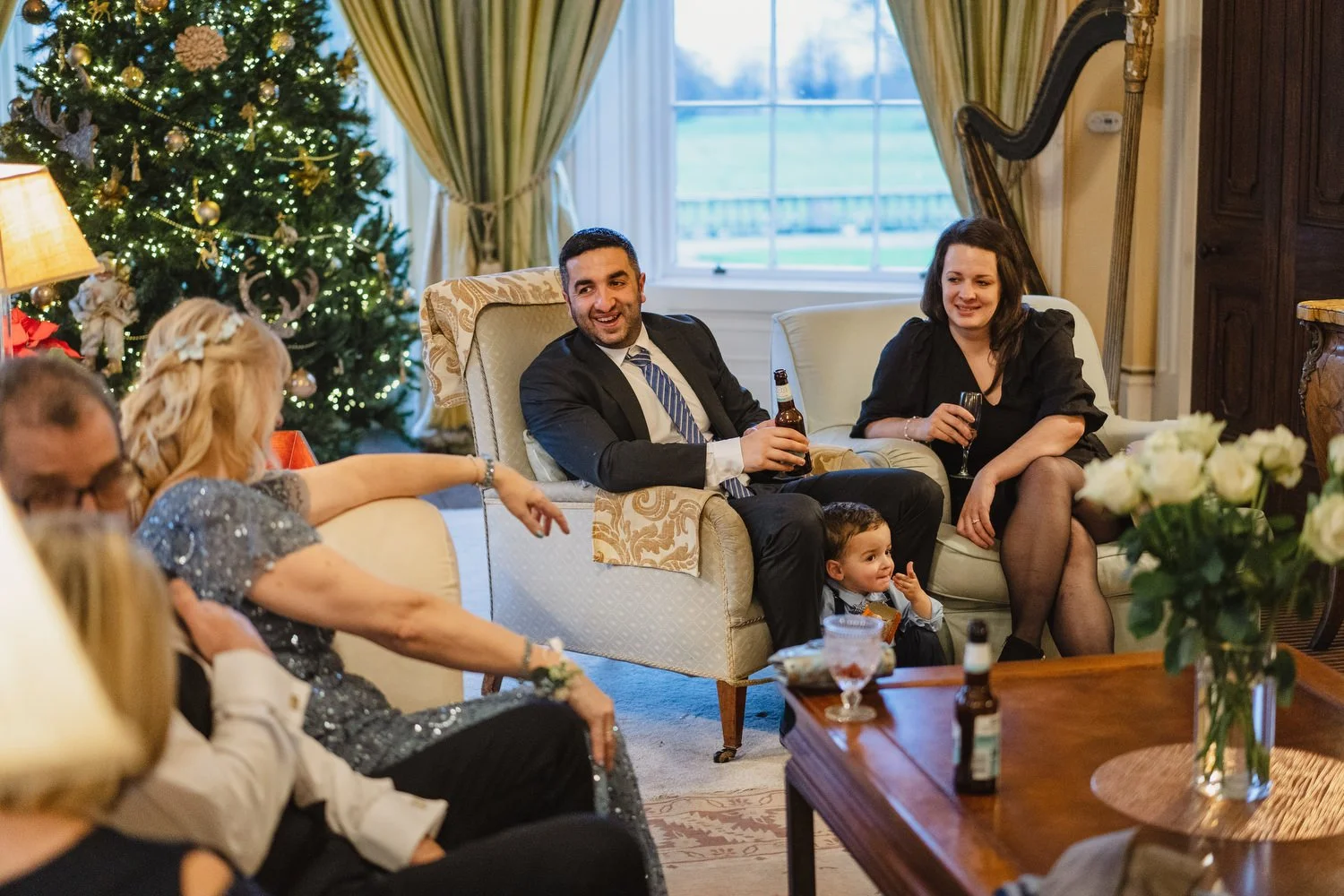  Drenagh Estate wedding photos. Drenagh Estate Winter wedding photos 