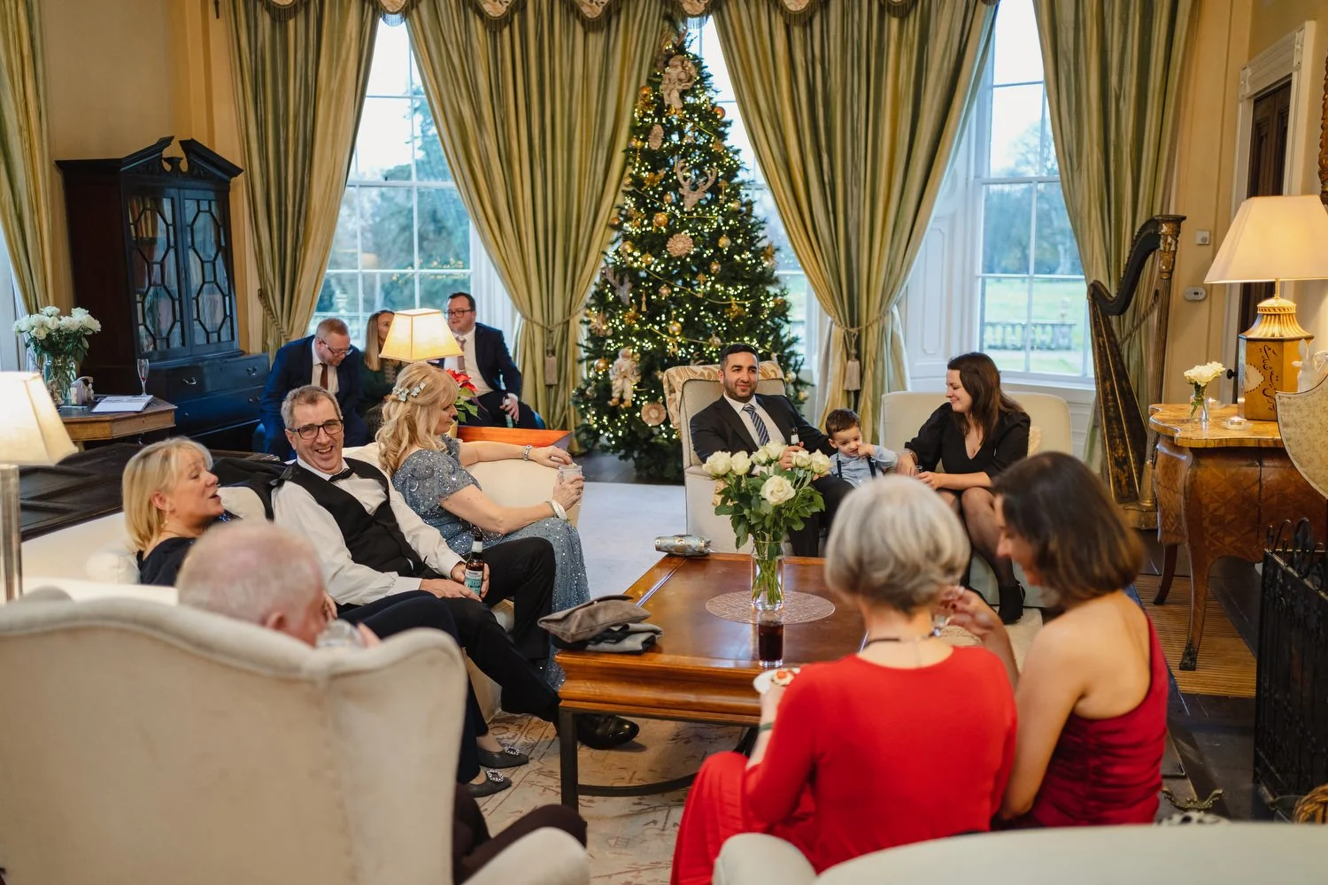  Drenagh Estate wedding photos. Drenagh Estate Winter wedding photos 