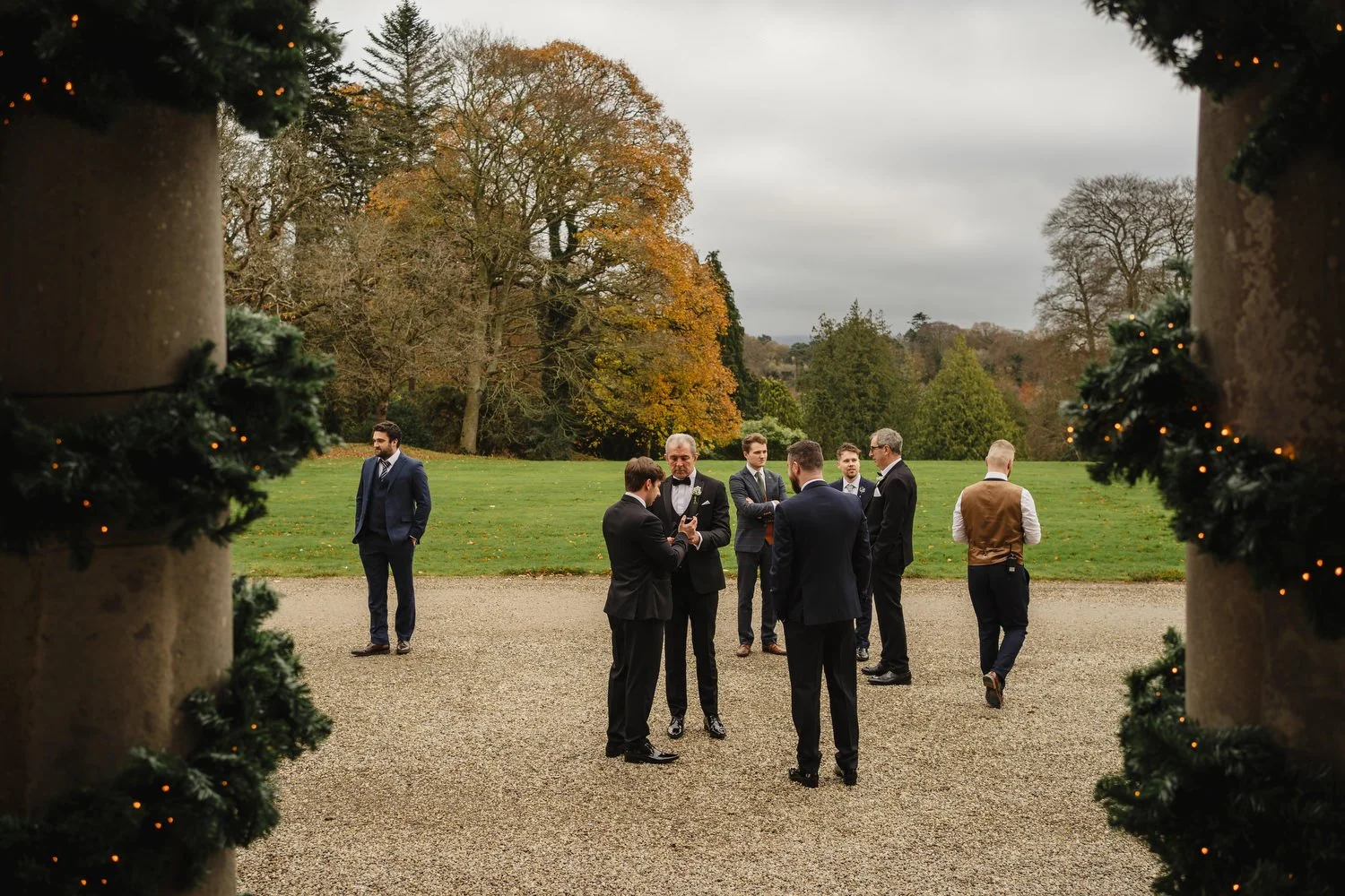  Drenagh Estate wedding photos. Drenagh Estate Winter wedding photos 