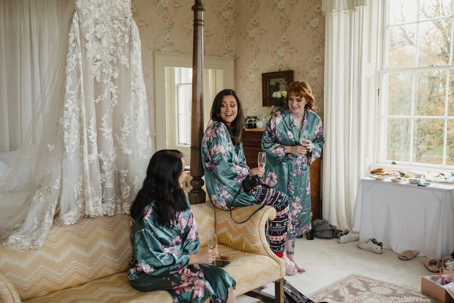  Drenagh Estate wedding photos. Drenagh Estate Winter wedding photos 