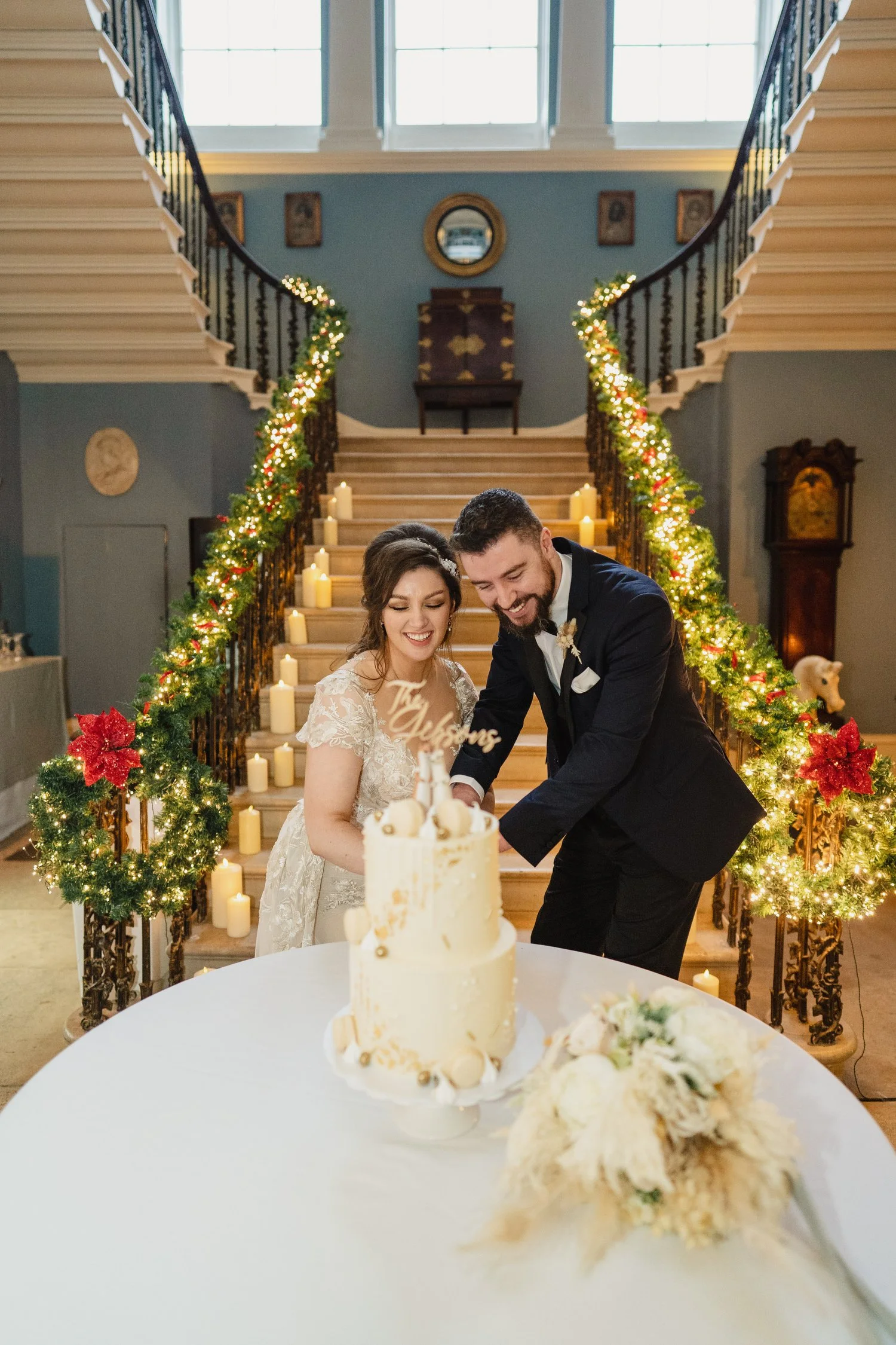  Drenagh Estate wedding photos. Drenagh Estate Winter wedding photos 