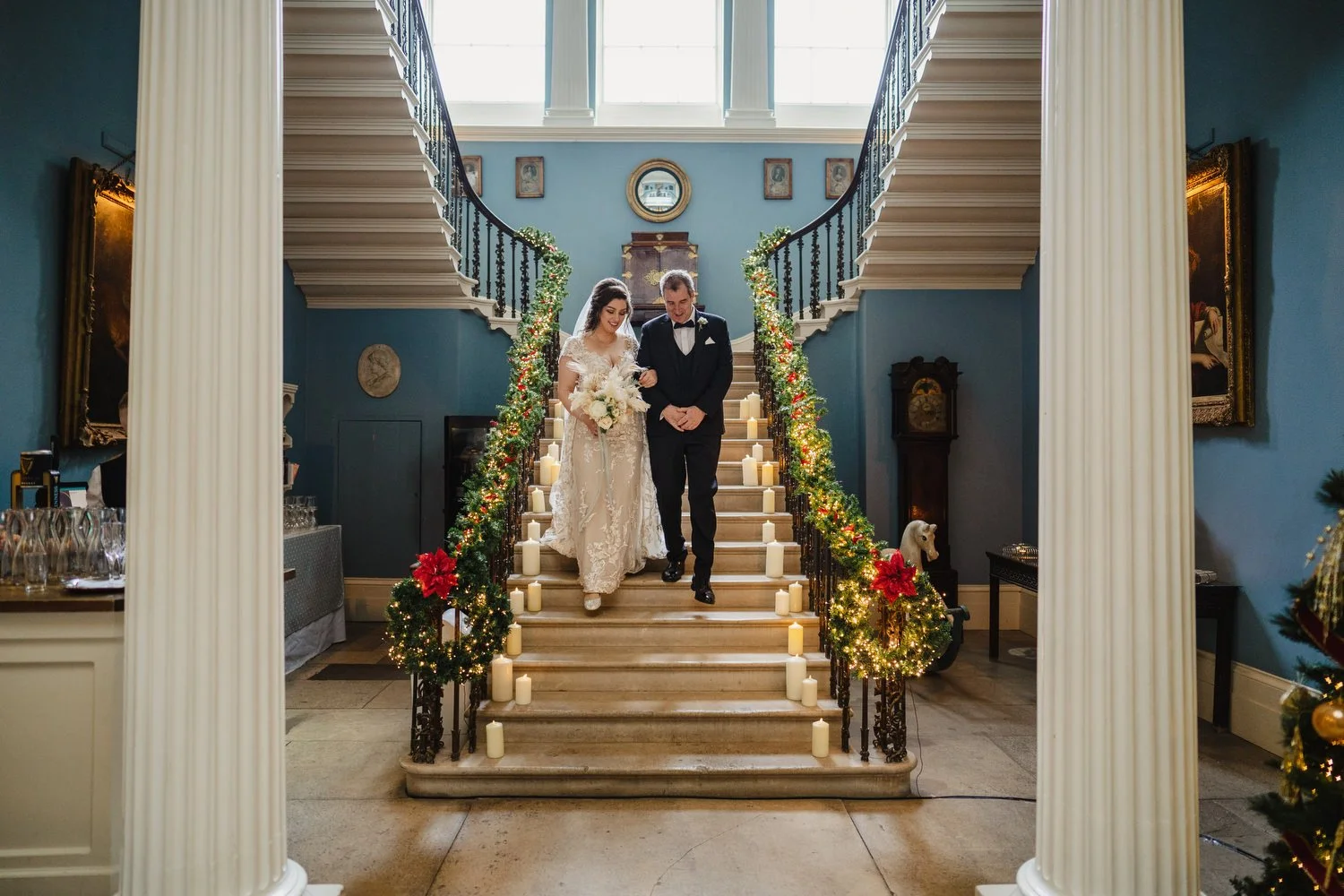  Drenagh Estate wedding photos. Drenagh Estate Winter wedding photos 