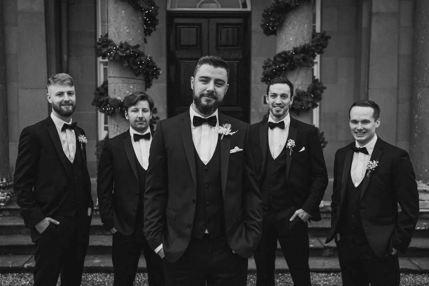  Drenagh Estate wedding photos. Drenagh Estate Winter wedding photos 