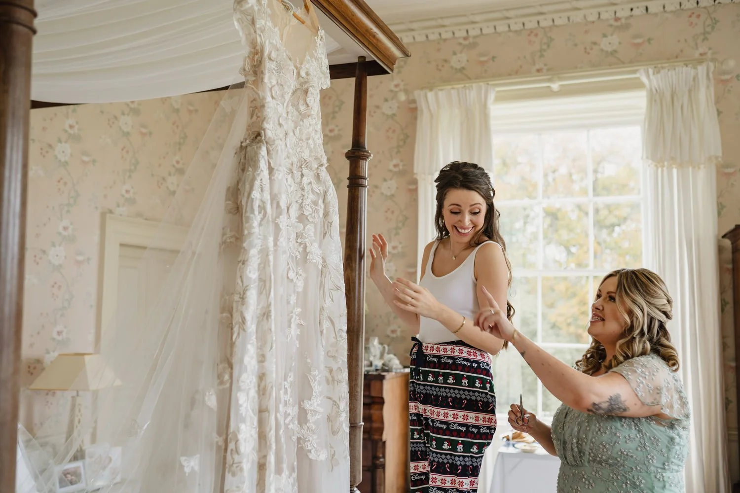  Drenagh Estate wedding photos. Drenagh Estate Winter wedding photos 