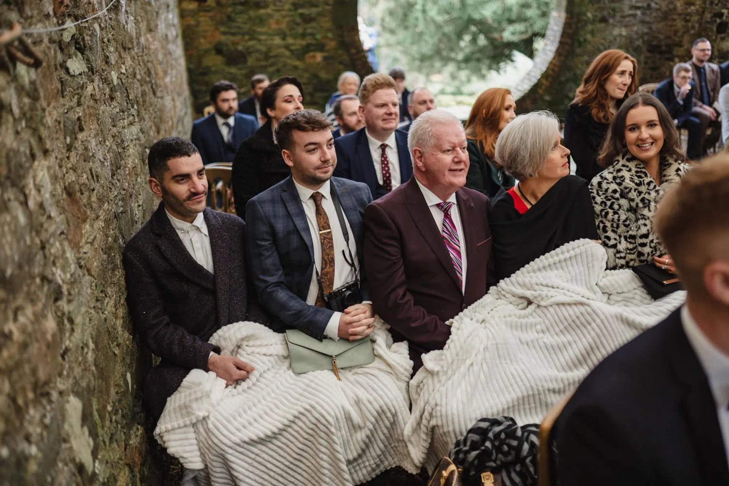  Drenagh Estate wedding photos. Drenagh Estate Winter wedding photos 