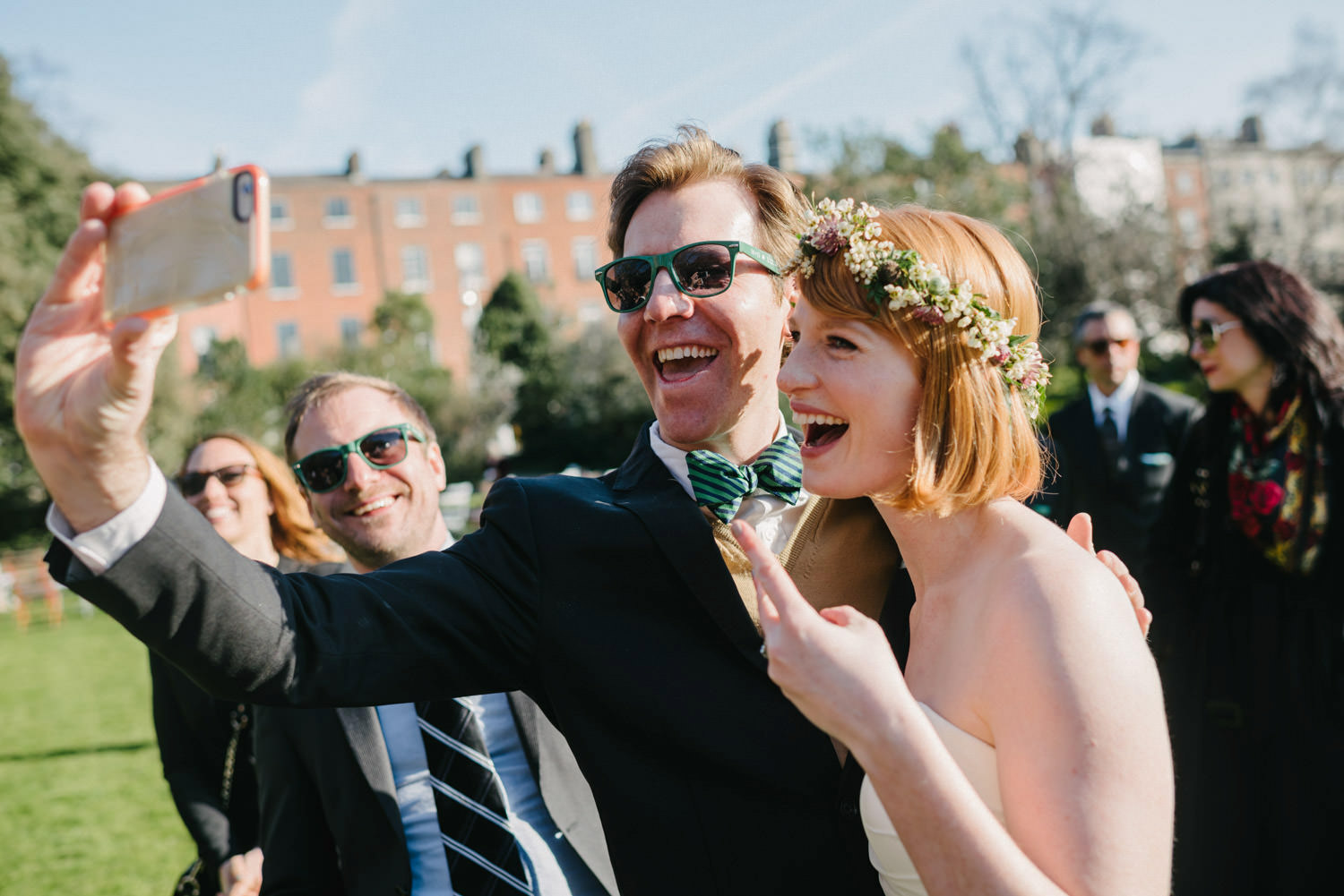  Outdoor wedding in Dublin Ireland 