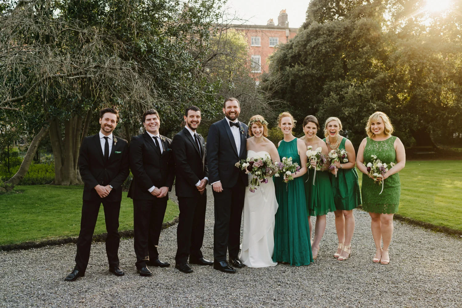  Outdoor wedding in Dublin Ireland 