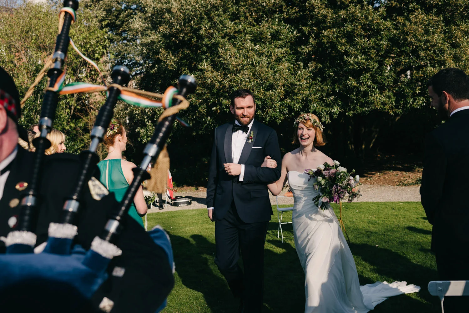 Outdoor wedding in Dublin Ireland 