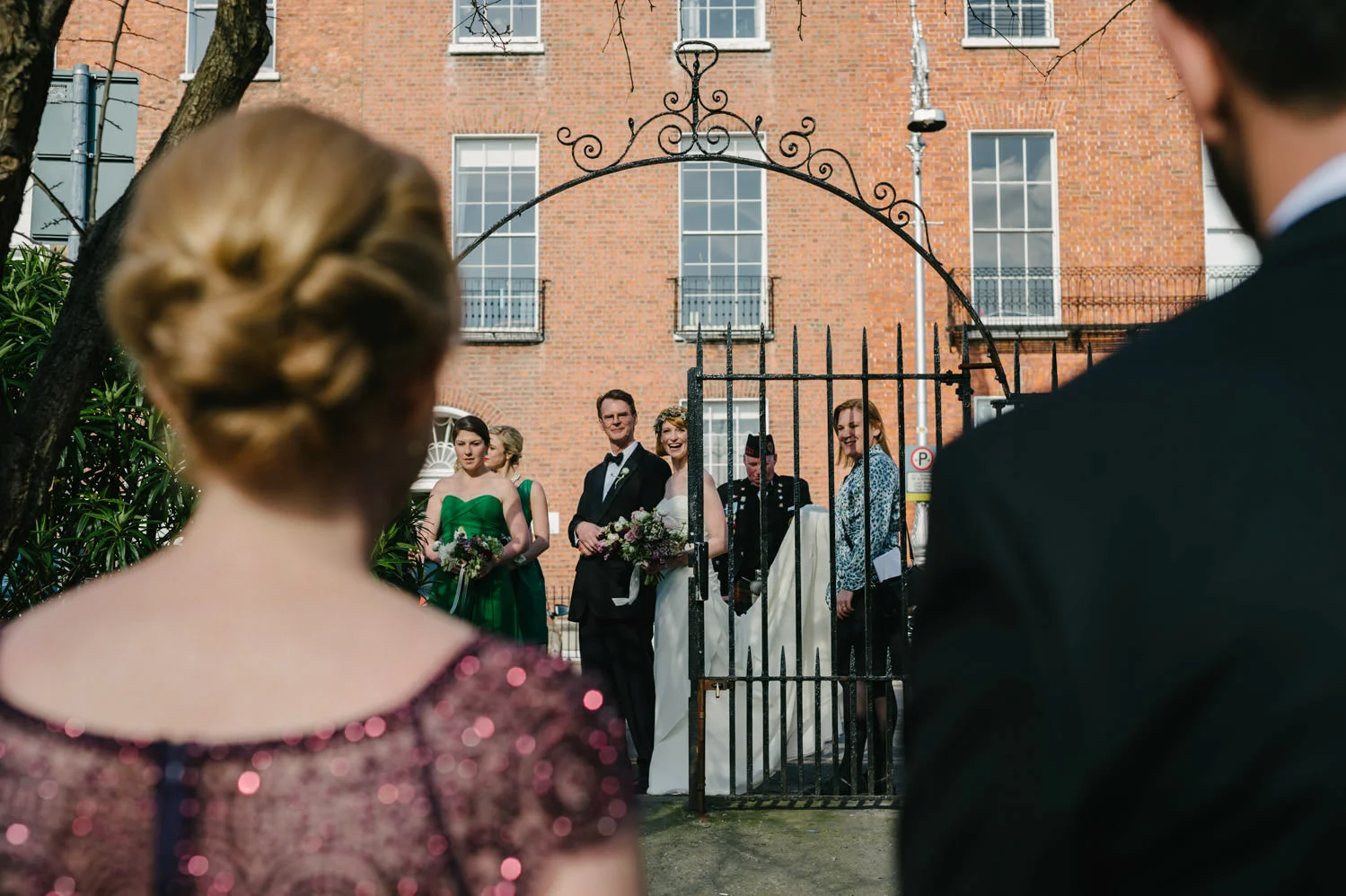 Outdoor wedding in Dublin Ireland 