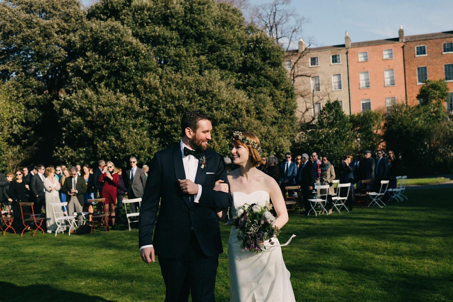  Outdoor wedding in Dublin Ireland 