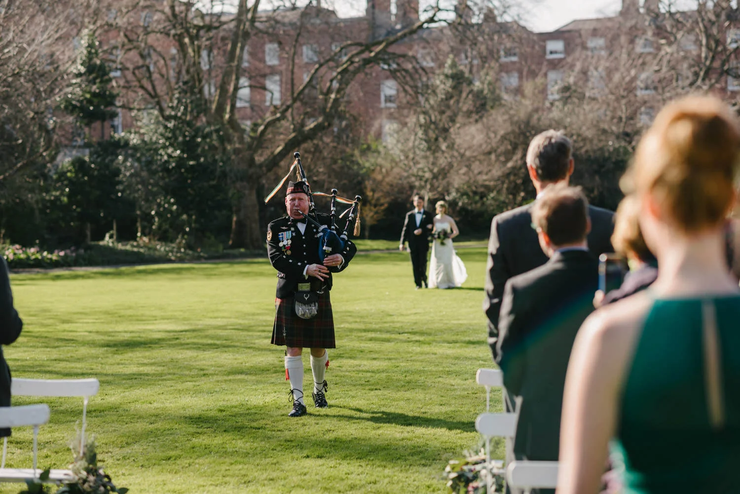  Outdoor wedding in Dublin Ireland 