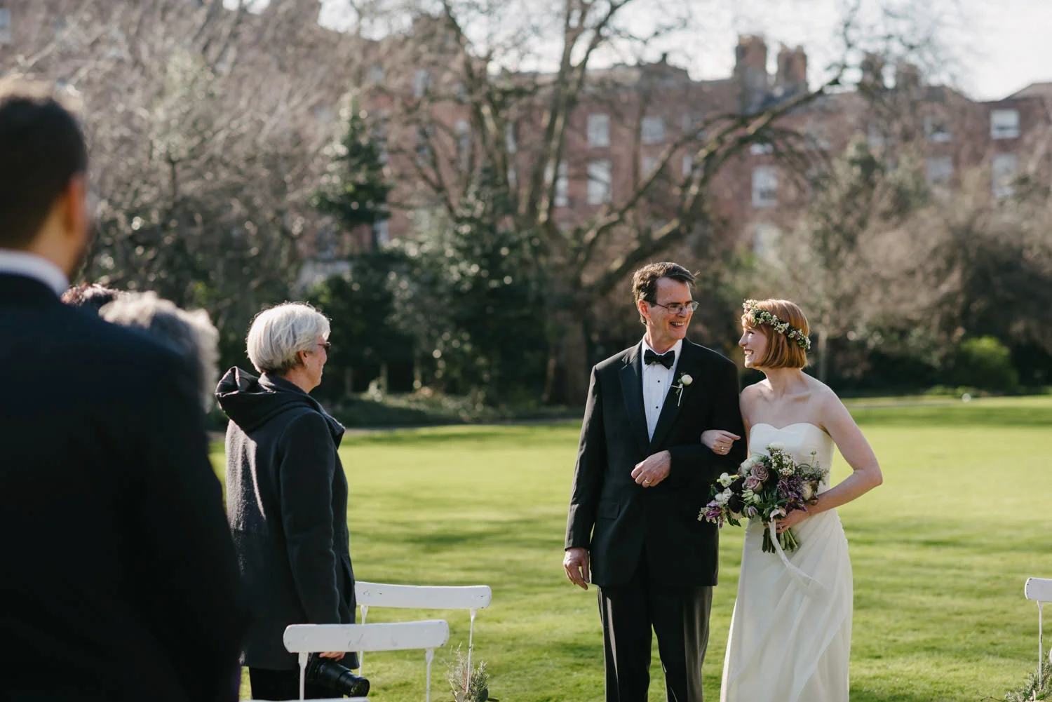  Outdoor wedding in Dublin Ireland 