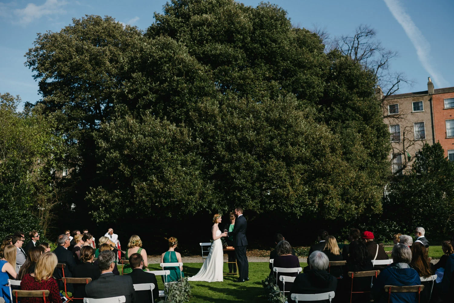  Outdoor wedding in Dublin Ireland 
