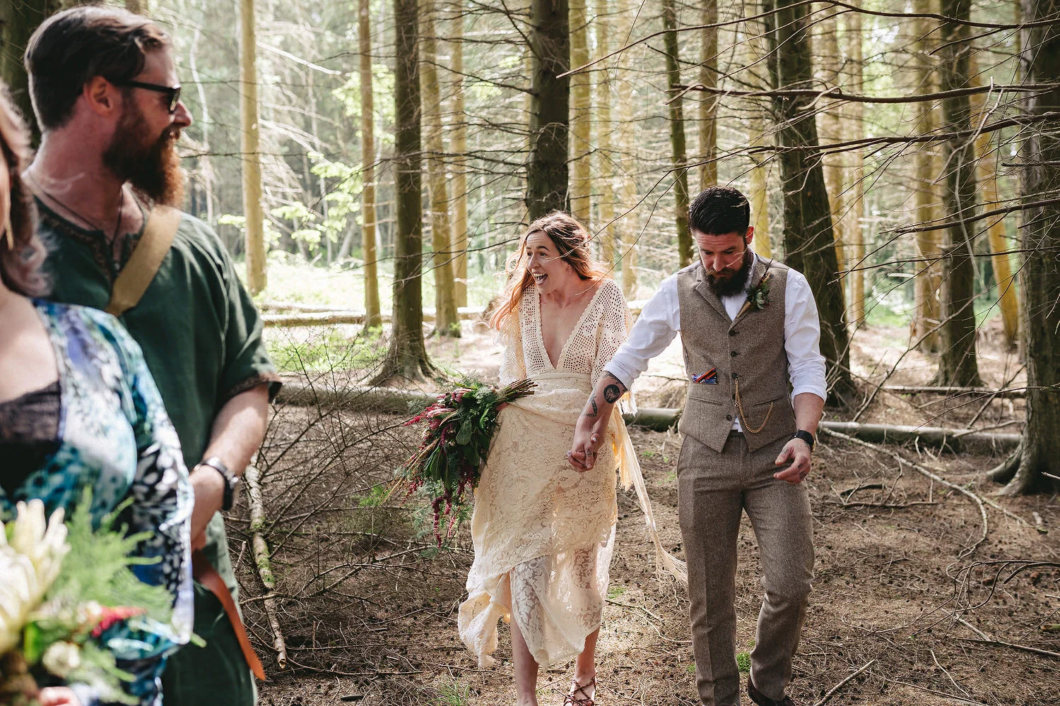  Reclamation dress, Wedding photography, Northern Ireland, Boho, Ireland, Alternative, Field of Dreams,  