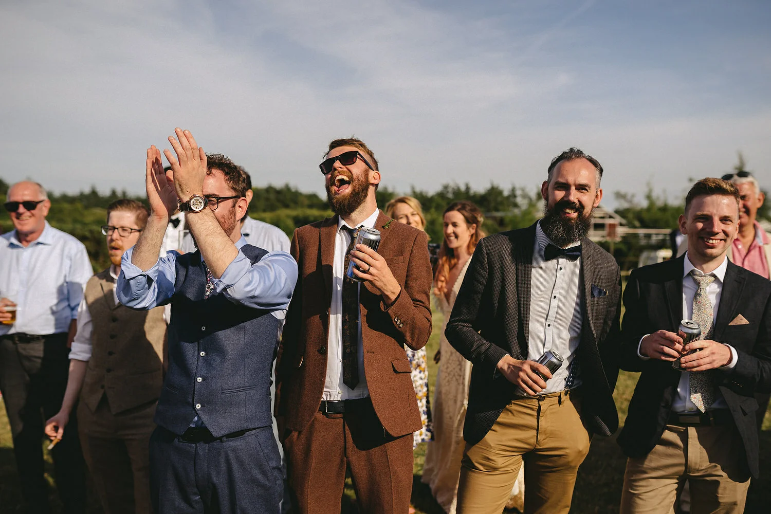  Alternative Wedding lawn games ideas. Clay Pigeon Shooting. Axe Throwing.  
