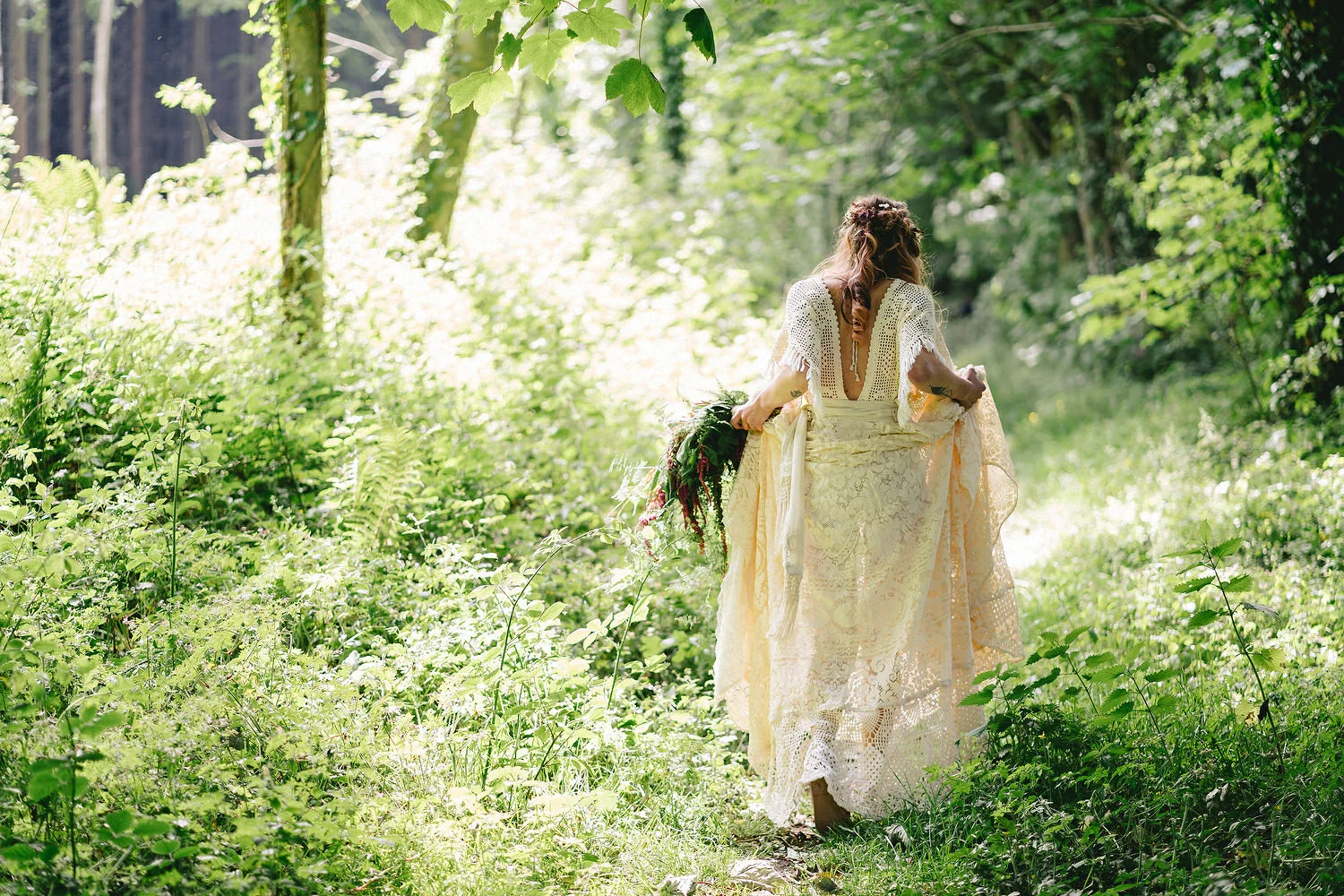  Reclamation dress, Wedding photography, Northern Ireland, Boho, Ireland, Alternative, Field of Dreams,  