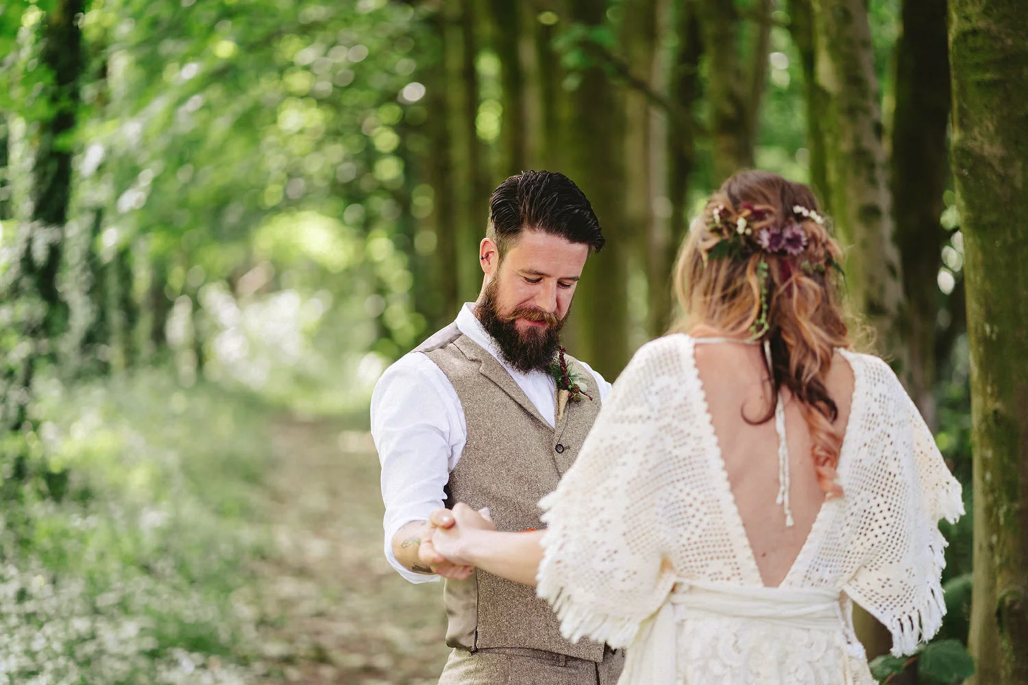  Reclamation dress, Wedding photography, Northern Ireland, Boho, Ireland, Alternative, Field of Dreams,  