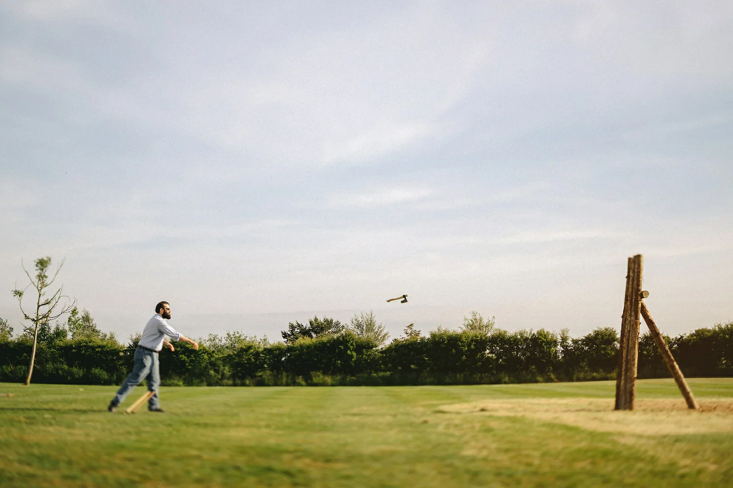  Alternative Wedding lawn games ideas. Clay Pigeon Shooting. Axe Throwing.  