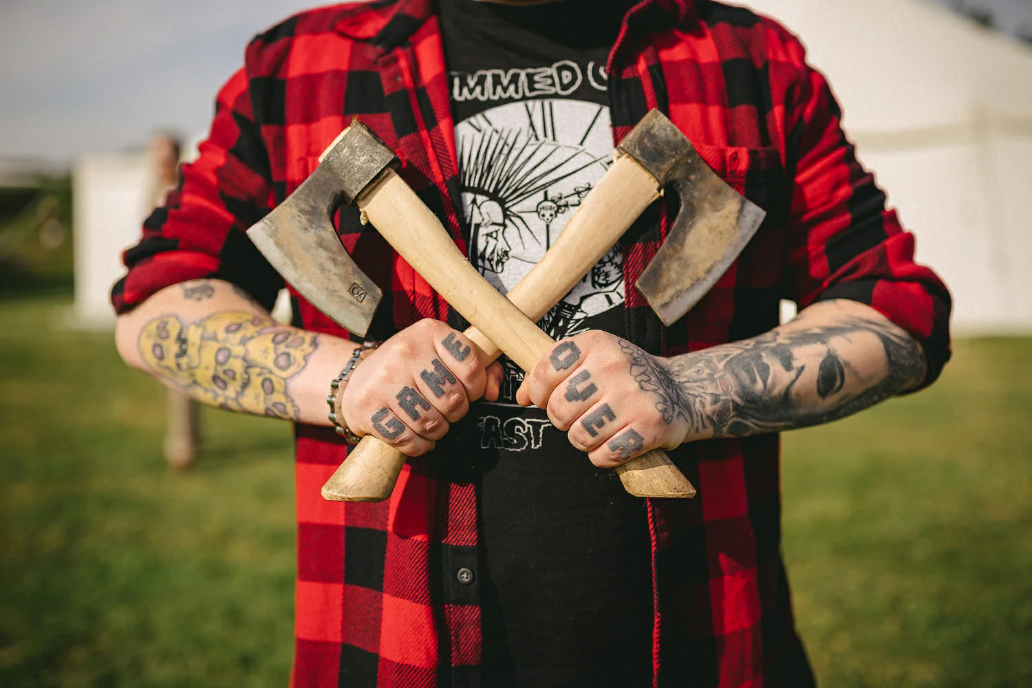  Alternative Wedding lawn games ideas. Clay Pigeon Shooting. Axe Throwing.  