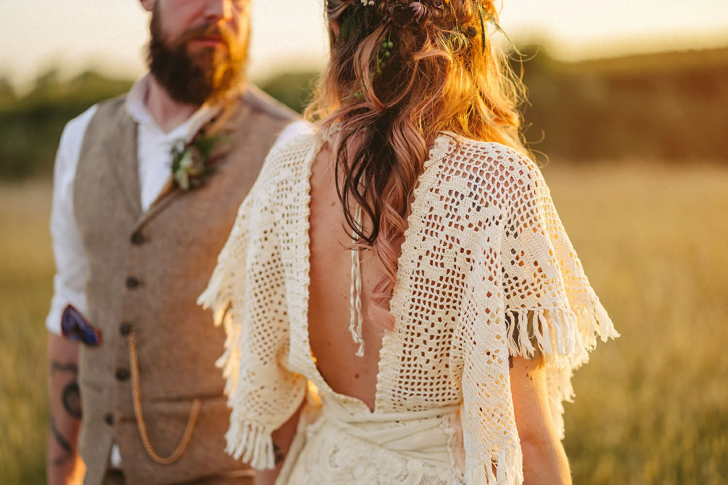  Field of Dreams Bangor Wedding Photos. Sunset wedding pictures.  