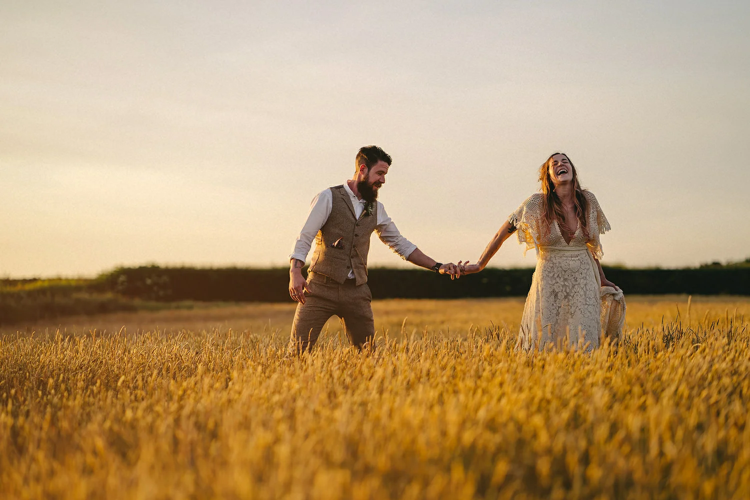  Field of Dreams Bangor Wedding Photos. Sunset wedding pictures. Sony A7III wedding. 