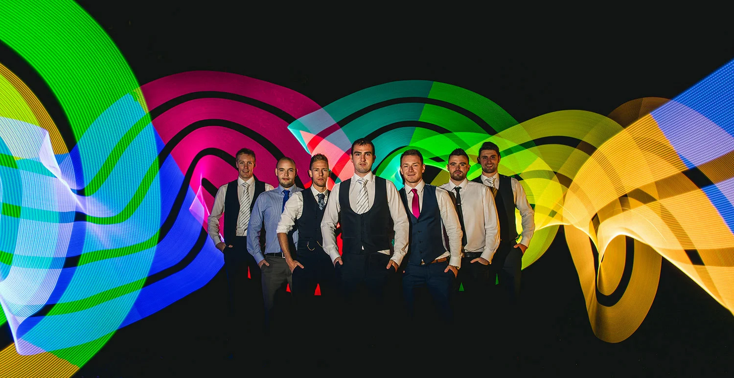 Pixelstick wedding Photos