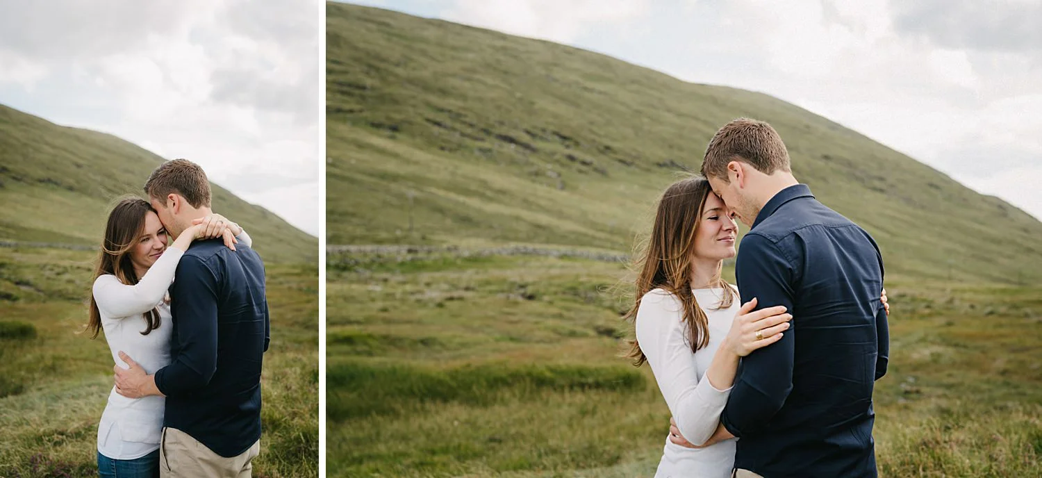  Wedding photography Northern Ireland Mourne Mountains Engagement shoot 