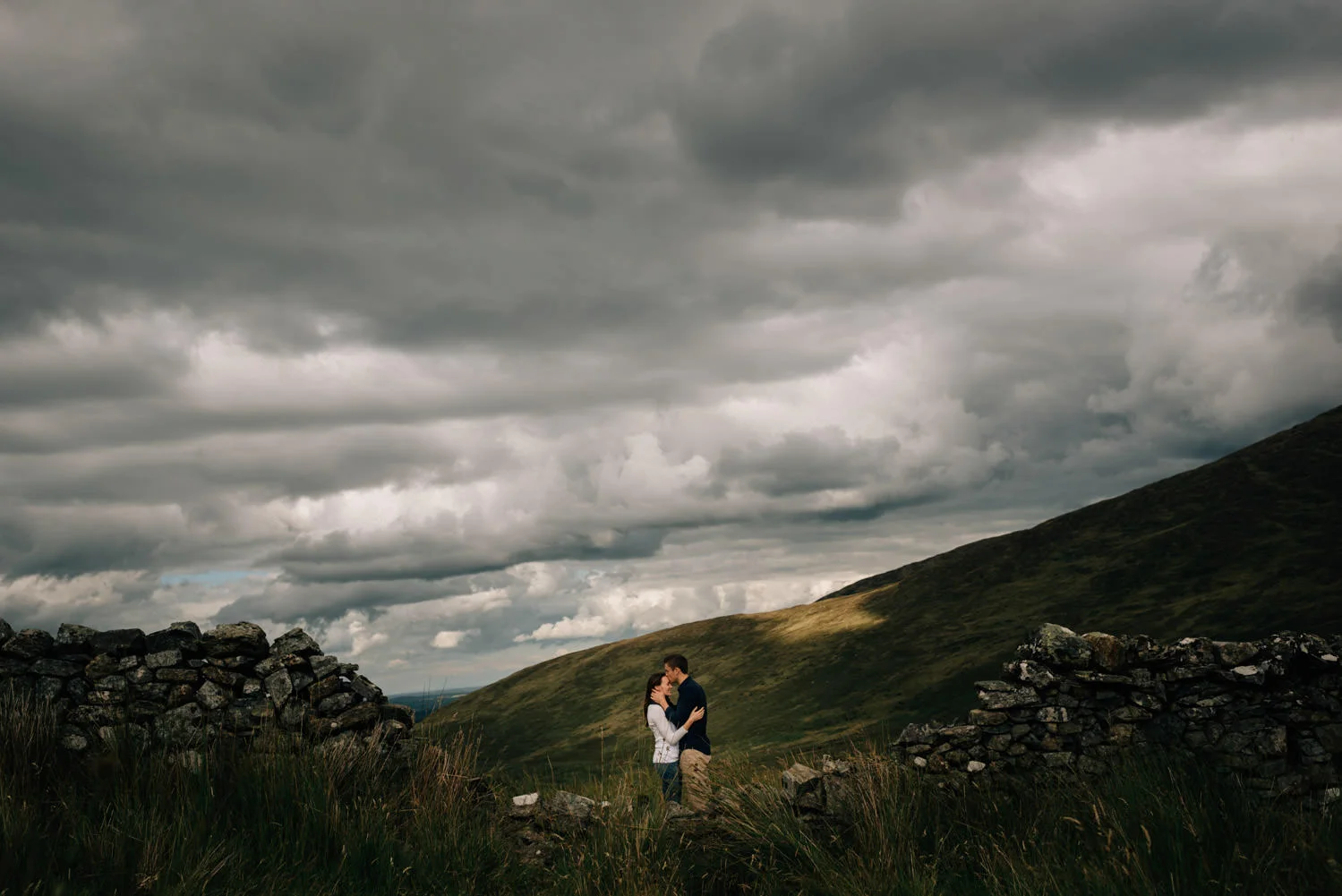  Wedding photography Northern Ireland Mourne Mountains Engagement shoot 