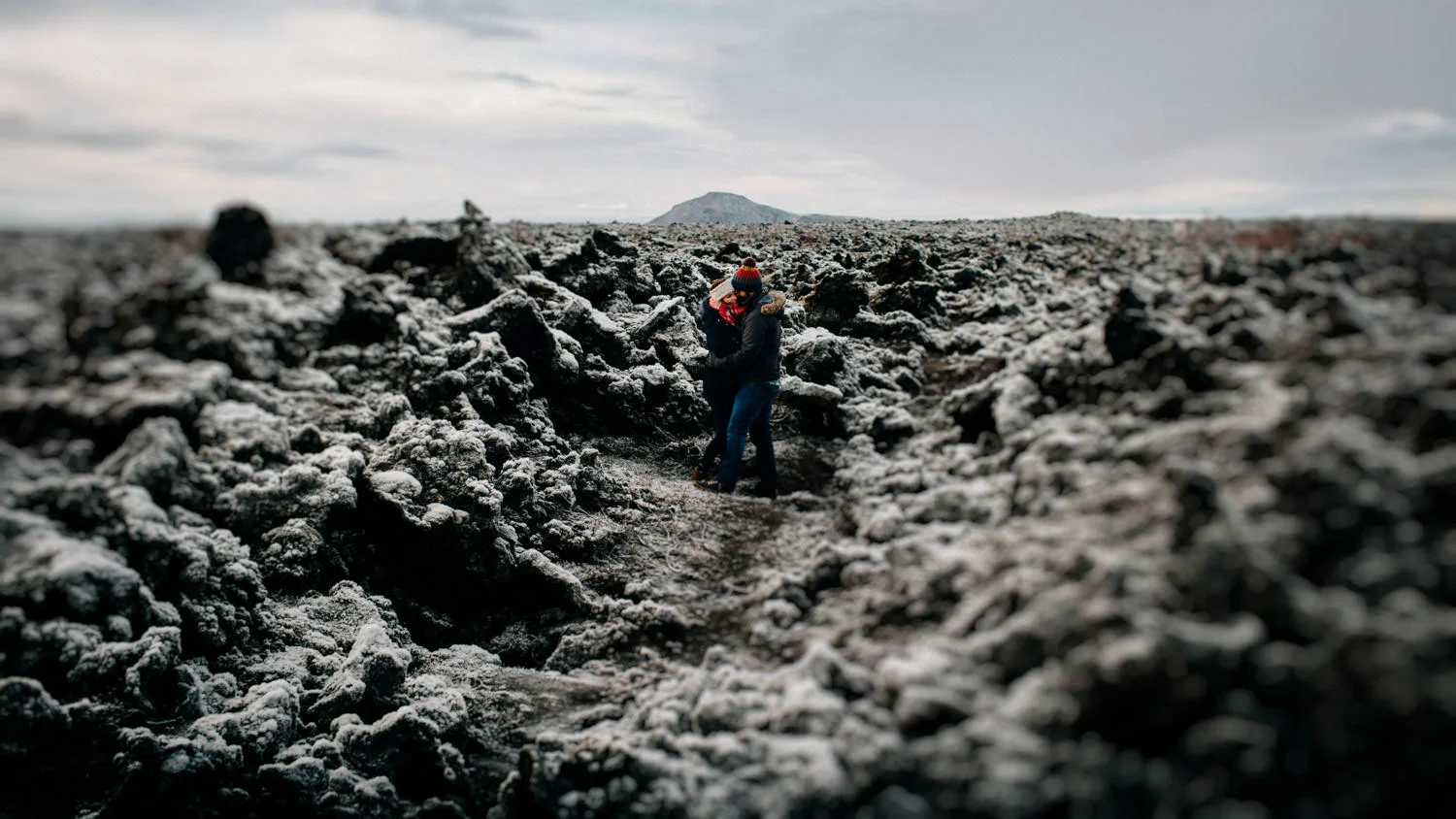Iceland lava fields