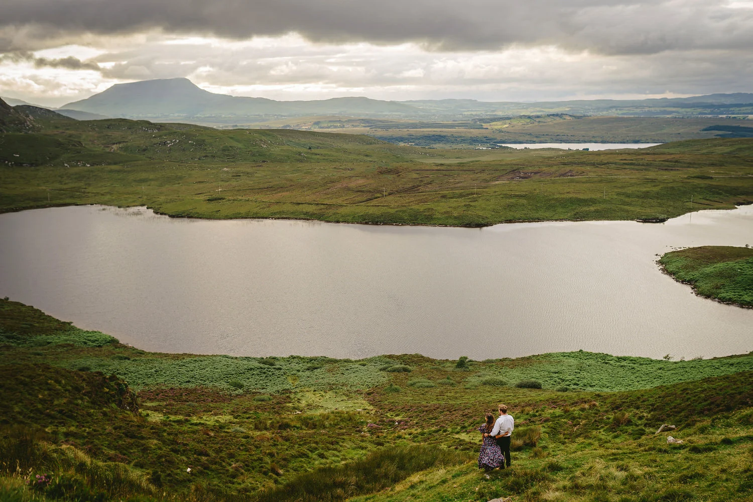  Ireland Engagement Shoot in Donegal. Deanna Smith and Declan Col. Irish American Elopement. 