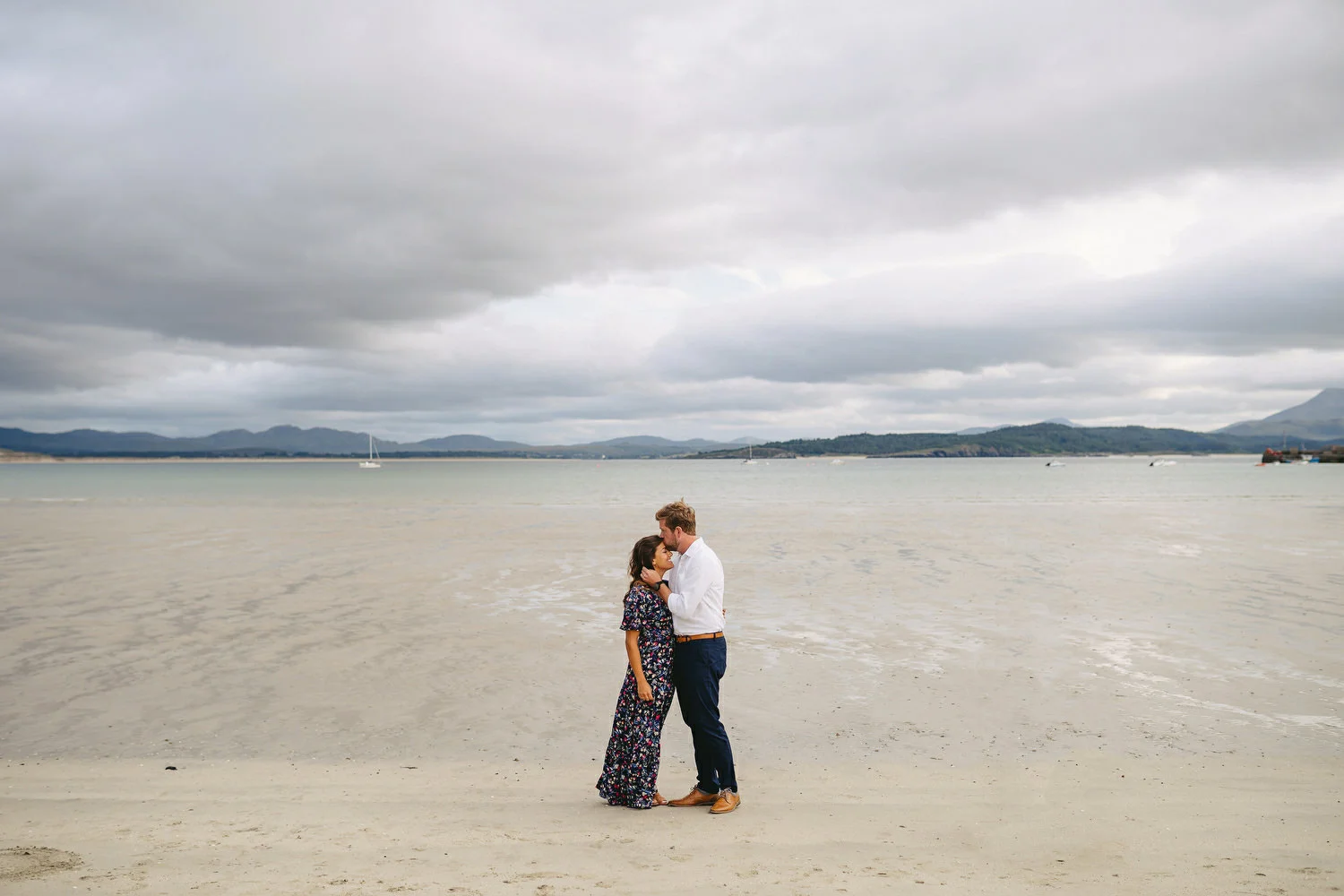  Ireland Engagement Shoot in Donegal. Deanna Smith and Declan Col. Irish American Elopement. 