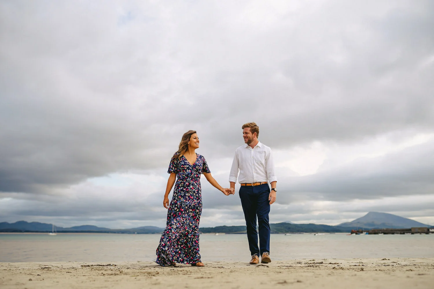  Ireland Engagement Shoot in Donegal. Deanna Smith and Declan Col. Irish American Elopement. 