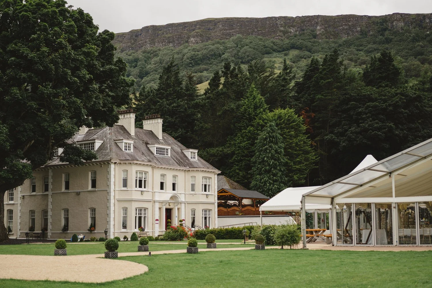  Kilmore House Glenariff glens of Antrim wedding photos.  