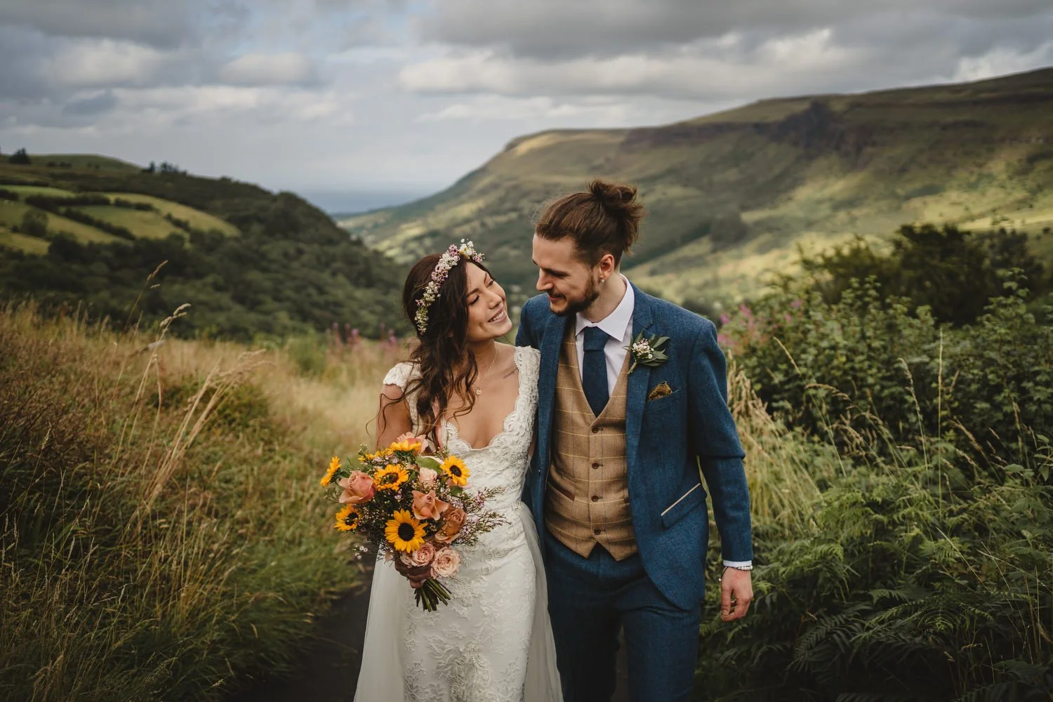  Kilmore House Glenariff glens of Antrim wedding photos.  