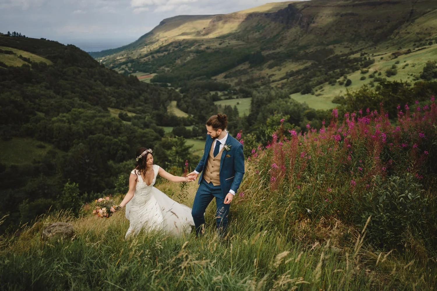  Kilmore House Glenariff glens of Antrim wedding photos.  