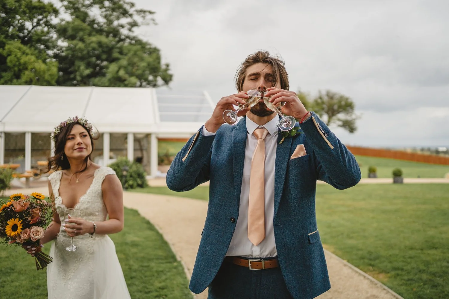  Kilmore House Glenariff glens of Antrim wedding photos.  