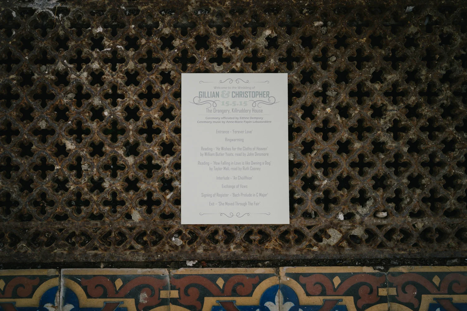  Northern Ireland Wedding Photographers Photography Kilruddery House and Gardens Wicklow Killruddery 