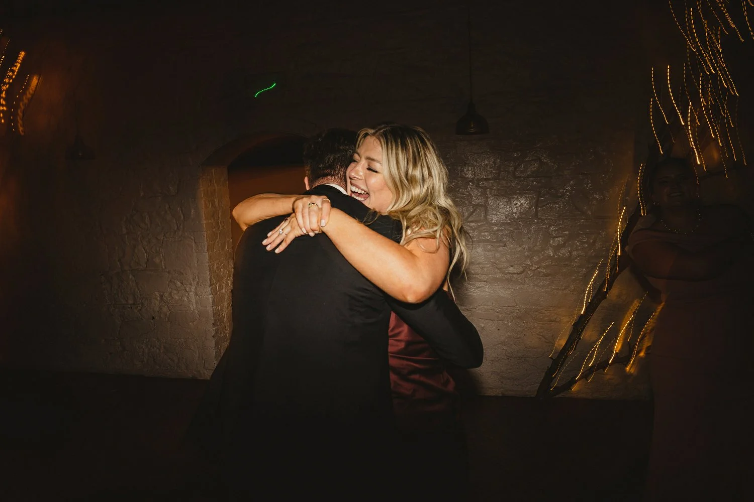  Katie and Jack McGarryÕs Irish American winter wedding at Larchfield estate, with wedding photographs in Belfast Cathedral Quarter and the Merchant Hotel. JackÕs New York Bar, The Dead Rabbit, provided the drinks and cocktails. 