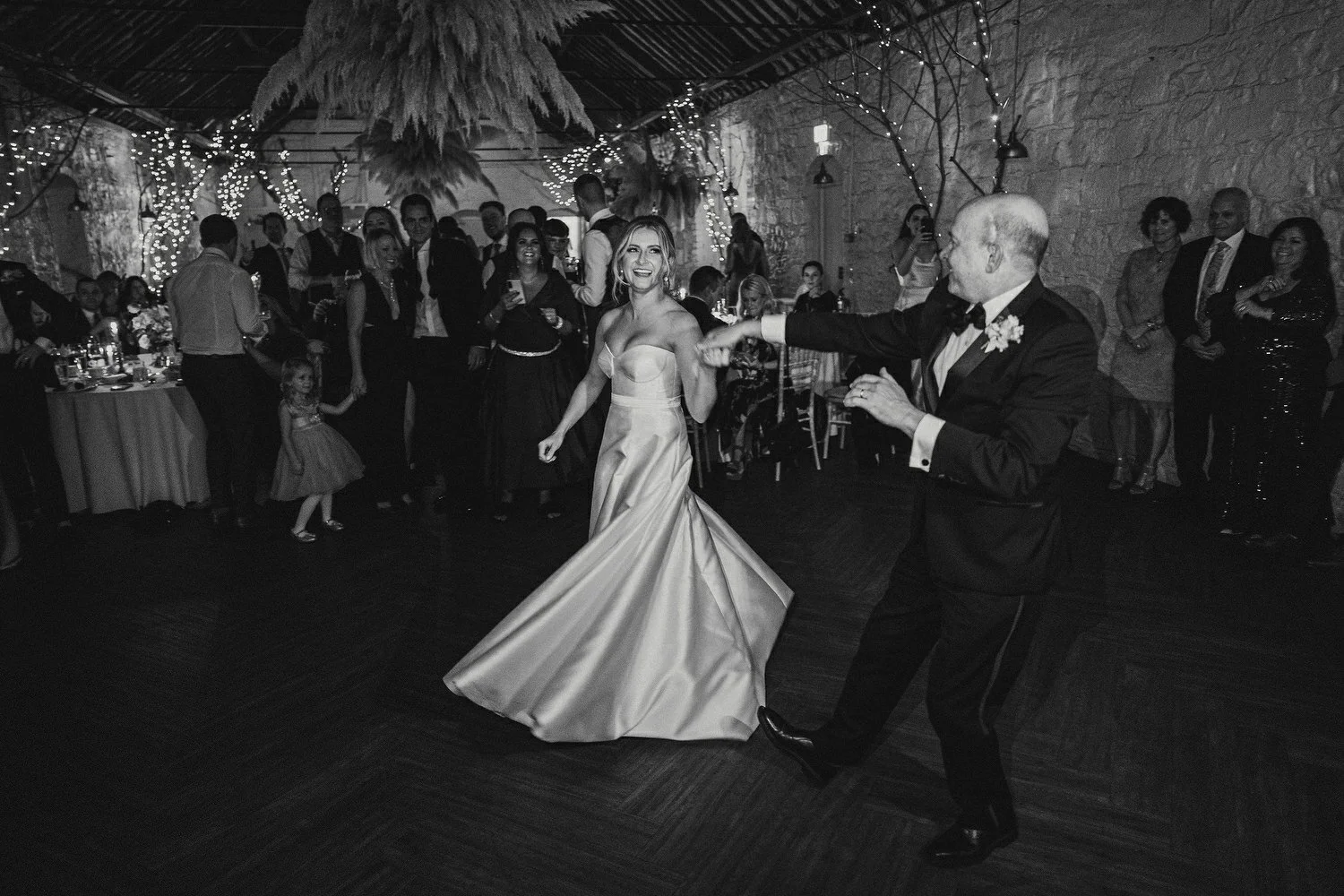  Katie and Jack McGarryÕs Irish American winter wedding at Larchfield estate, with wedding photographs in Belfast Cathedral Quarter and the Merchant Hotel. JackÕs New York Bar, The Dead Rabbit, provided the drinks and cocktails. 