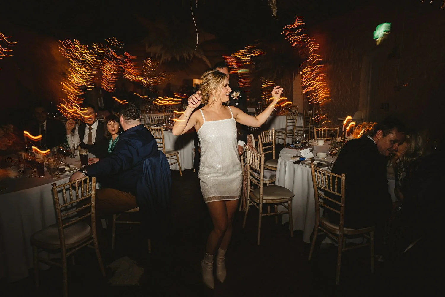  Katie and Jack McGarryÕs Irish American winter wedding at Larchfield estate, with wedding photographs in Belfast Cathedral Quarter and the Merchant Hotel. JackÕs New York Bar, The Dead Rabbit, provided the drinks and cocktails. 