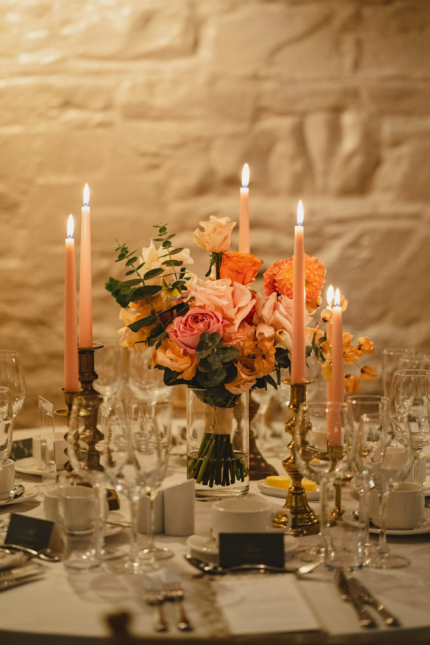  Katie and Jack McGarryÕs Irish American winter wedding at Larchfield estate, with wedding photographs in Belfast Cathedral Quarter and the Merchant Hotel. JackÕs New York Bar, The Dead Rabbit, provided the drinks and cocktails. 