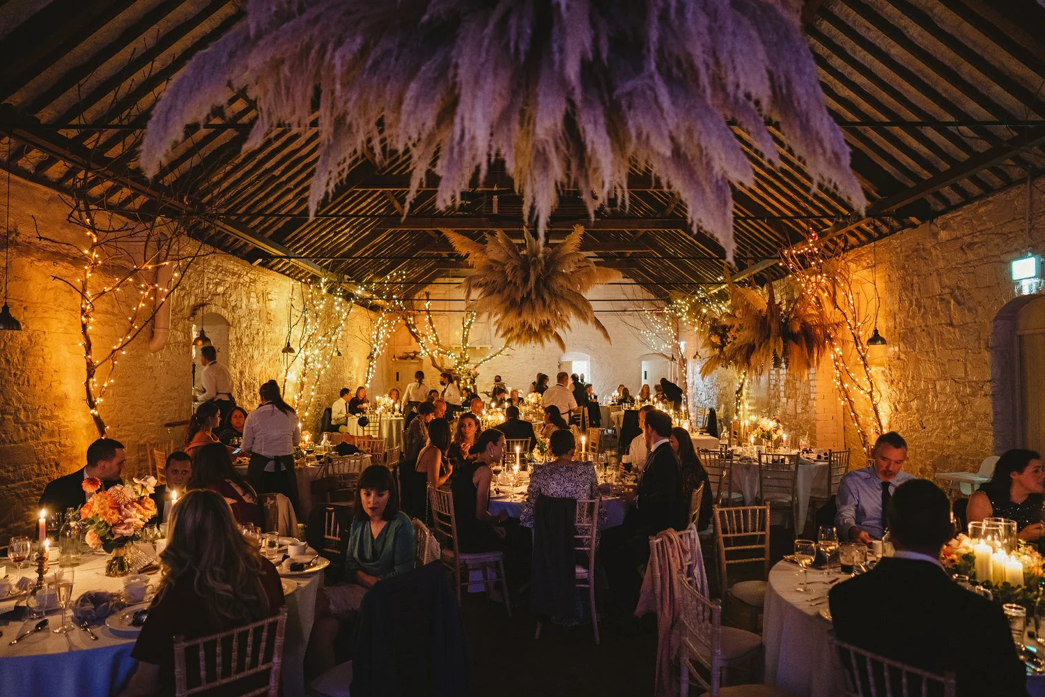  Katie and Jack McGarryÕs Irish American winter wedding at Larchfield estate, with wedding photographs in Belfast Cathedral Quarter and the Merchant Hotel. JackÕs New York Bar, The Dead Rabbit, provided the drinks and cocktails. 