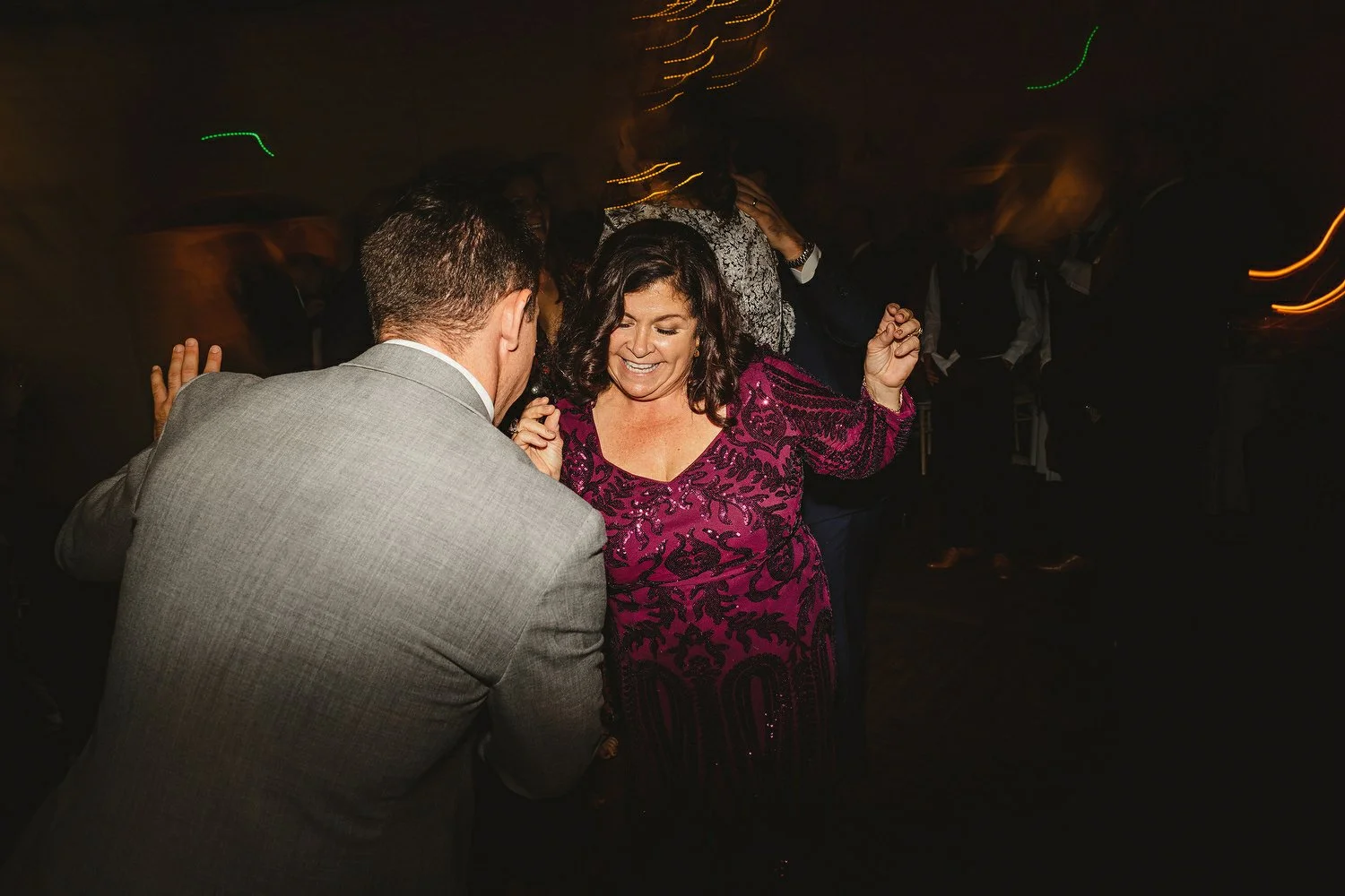  Katie and Jack McGarryÕs Irish American winter wedding at Larchfield estate, with wedding photographs in Belfast Cathedral Quarter and the Merchant Hotel. JackÕs New York Bar, The Dead Rabbit, provided the drinks and cocktails. 