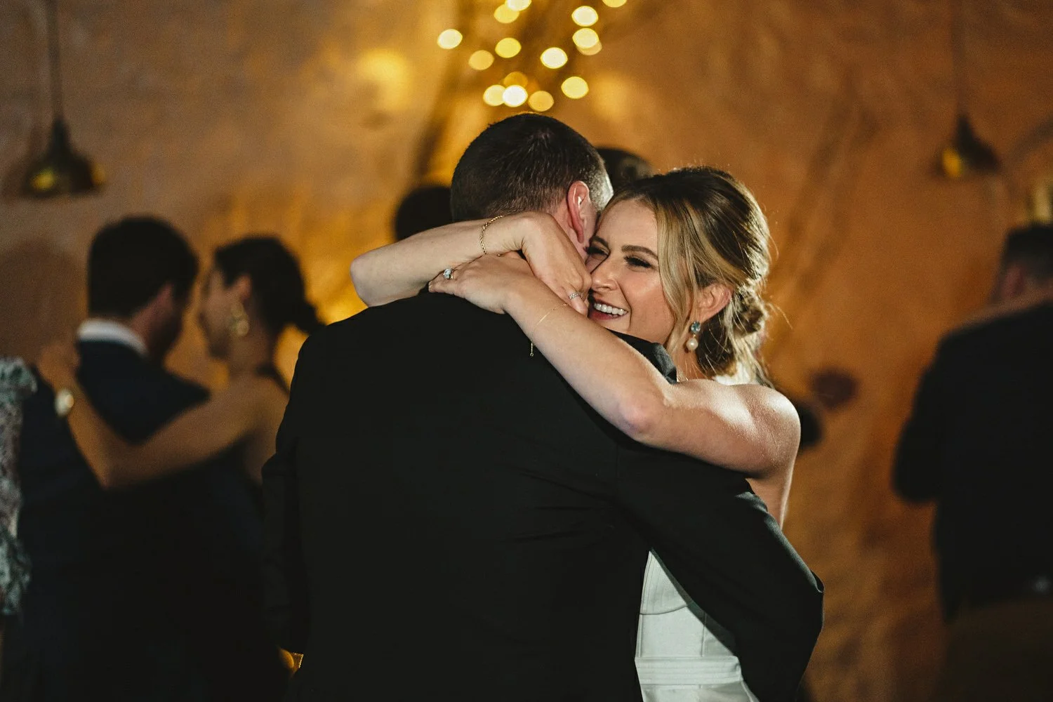  Katie and Jack McGarryÕs Irish American winter wedding at Larchfield estate, with wedding photographs in Belfast Cathedral Quarter and the Merchant Hotel. JackÕs New York Bar, The Dead Rabbit, provided the drinks and cocktails. 