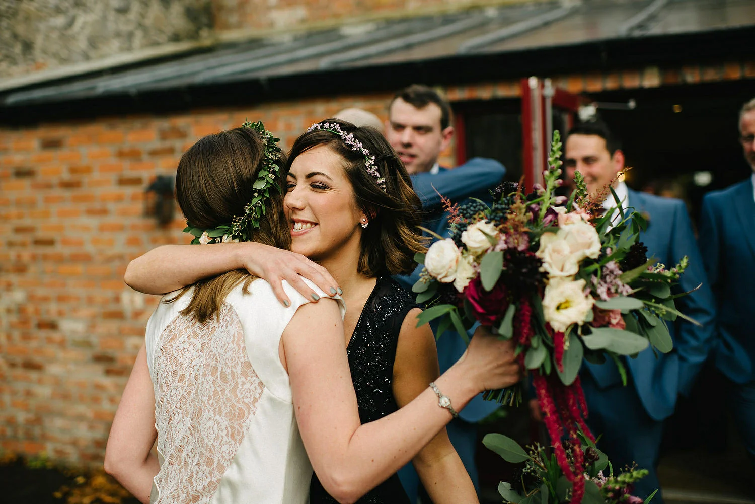  Larchfield Winter Wedding Photos, Belfast wedding photographers 