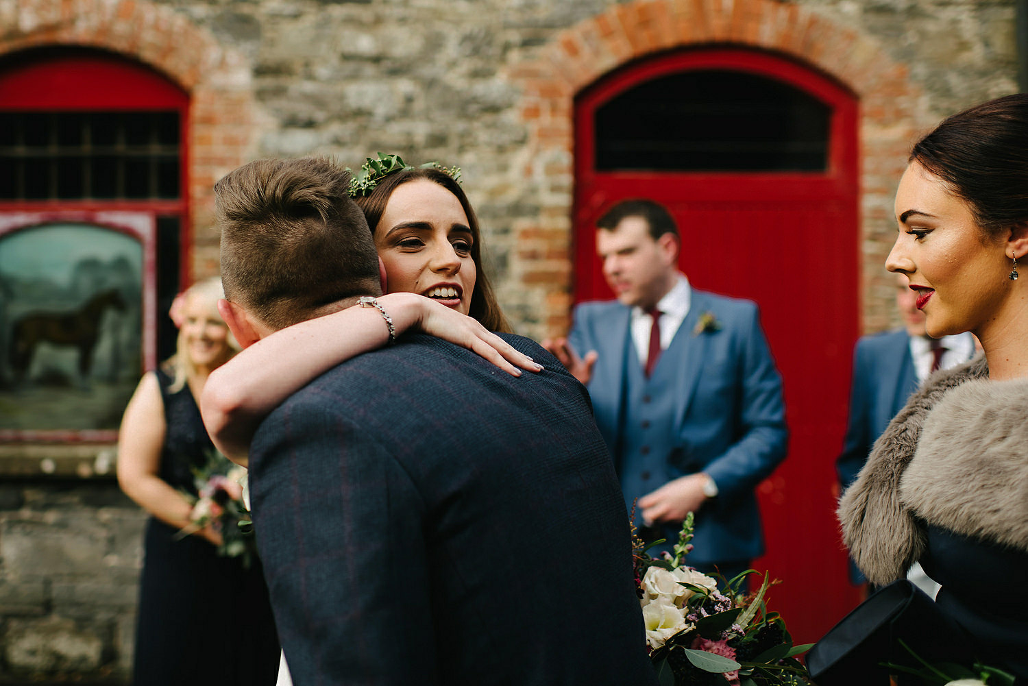  Larchfield Winter Wedding Photos, Belfast wedding photographers 