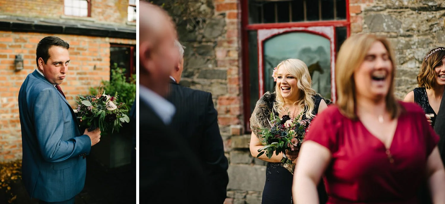  Larchfield Winter Wedding Photos, Belfast wedding photographers 