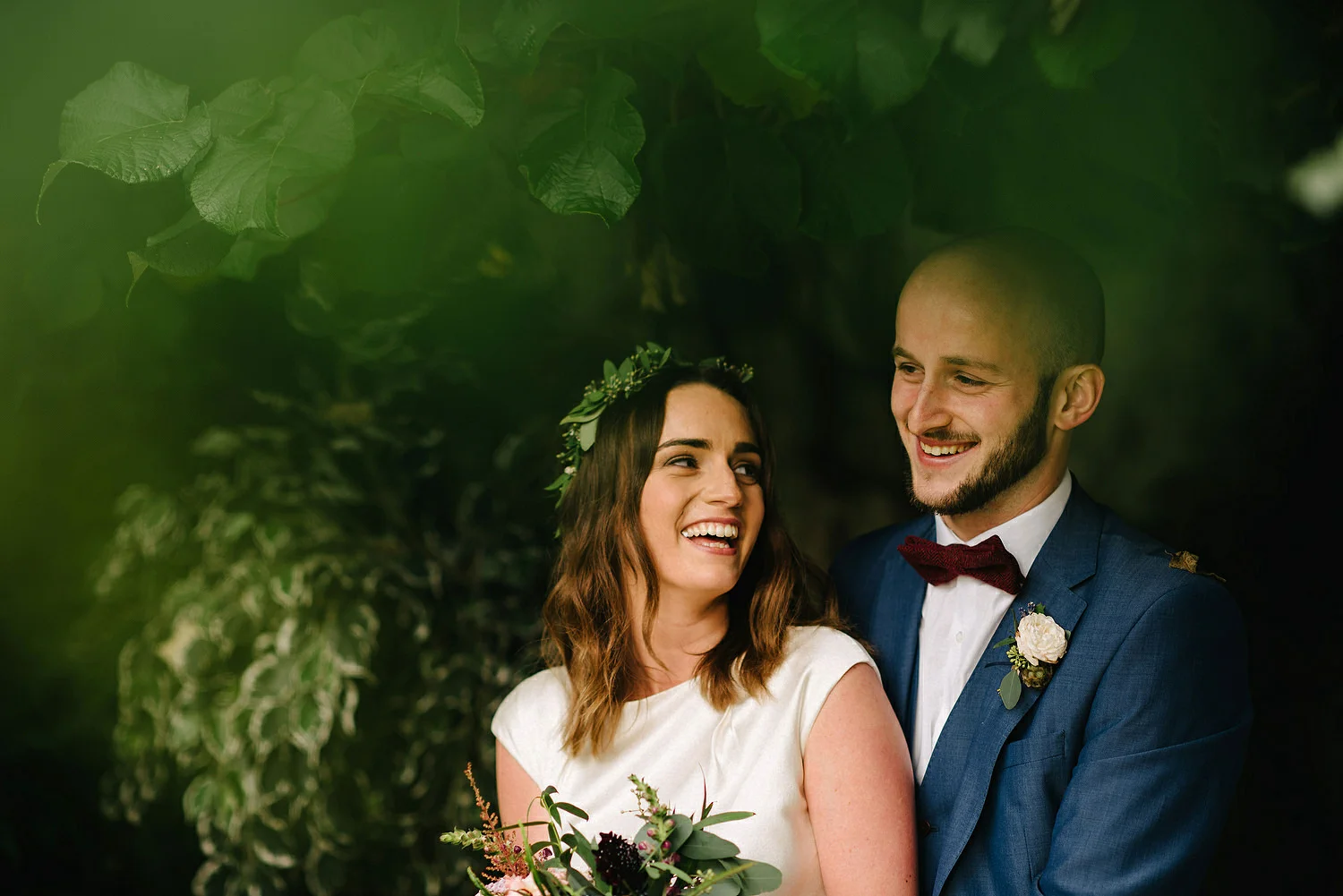  Larchfield Winter Wedding Photos, Belfast wedding photographers 